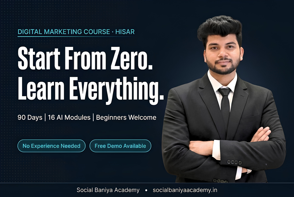 Digital Marketing Course for Business Owners in Hisar (2026)