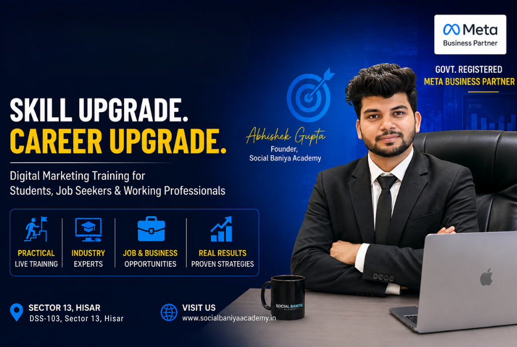 Digital Marketing Course for Working Professionals in Hisar (2026)