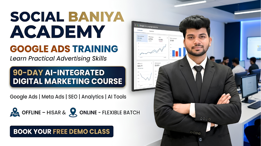 Google Ads Course (2026): What You Learn, Fees in India and How to Start